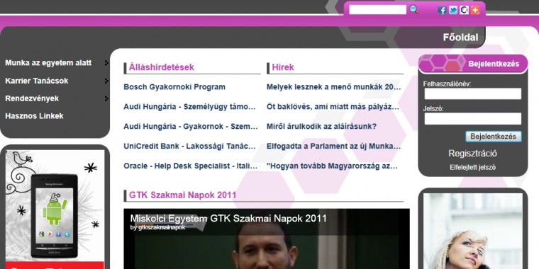 ME GTK Karrier portál