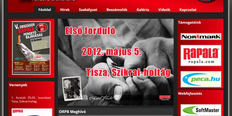 Országos Rapala bajnokság honlapja