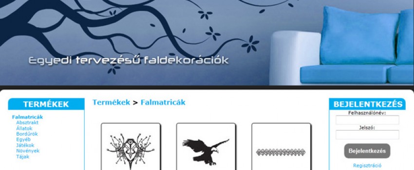 Matrica webáruház