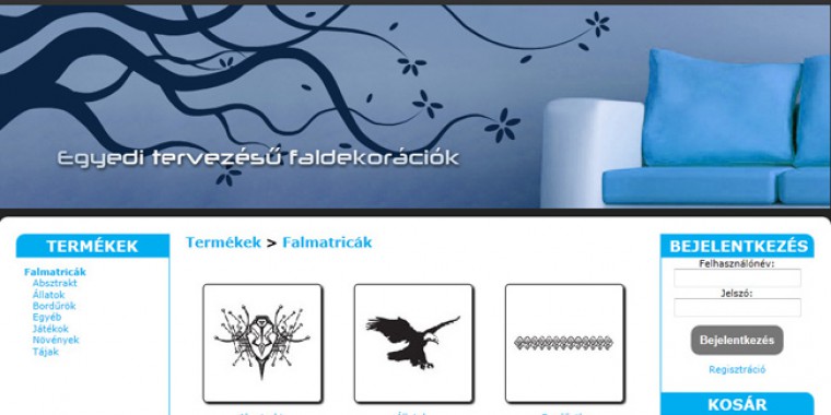 Matrica webáruház