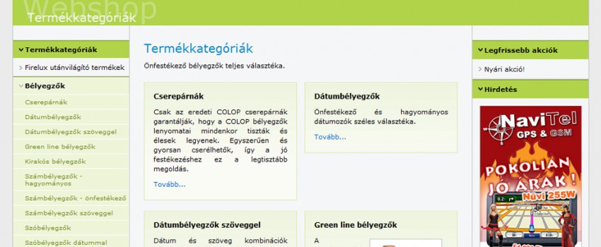 Piktogrambolt webáruház
