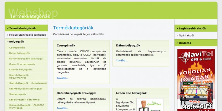 Piktogrambolt webáruház